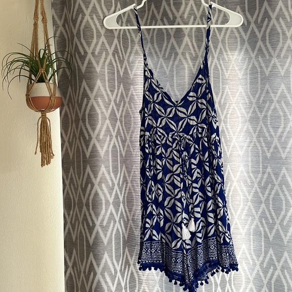 LJC Designs Coverup Tank Flowy Romper - Picture 6 of 12